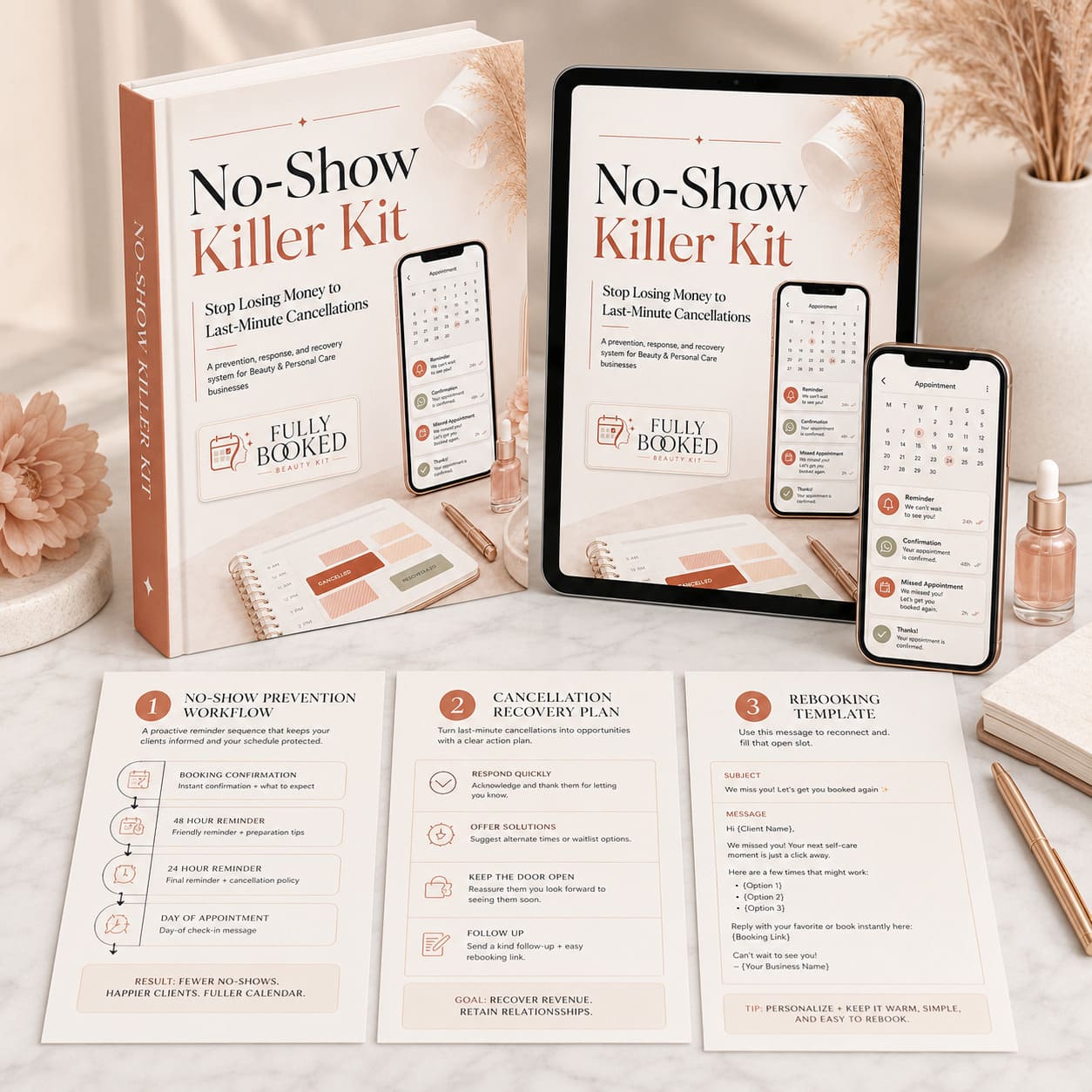 No Show Killer Kit — Stop Losing Money to Last-Minute Cancellations