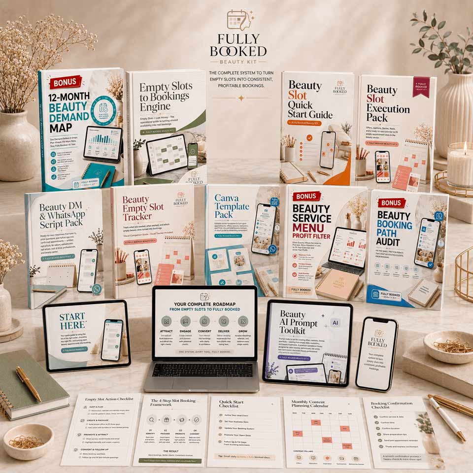 Fully Booked Beauty Kit